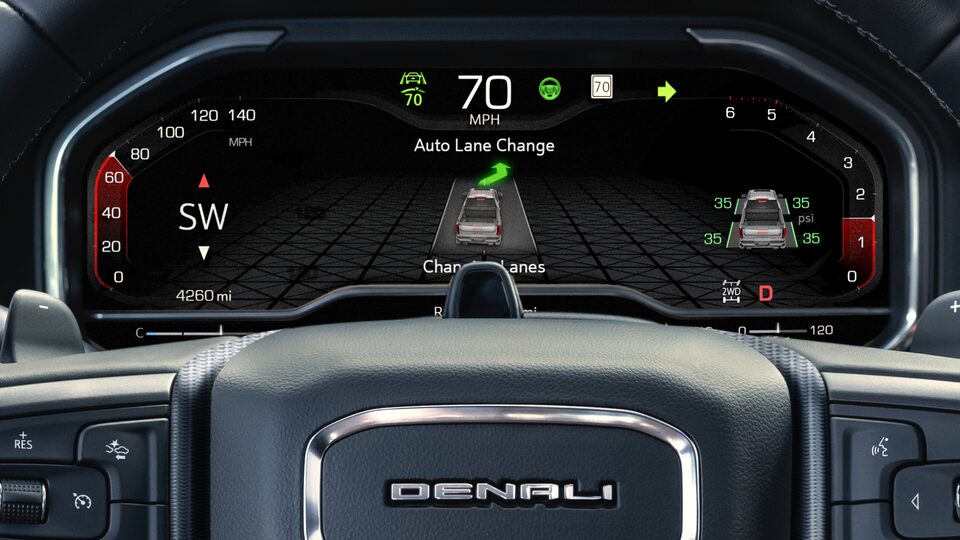 2022 GMC Sierra Pickup Truck: Automatic Lane Change