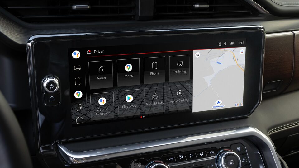 2022 GMC Sierra Truck Interior Infotainment Touch Screen Display