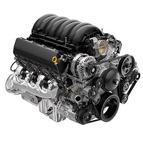 Detailed Vehicle Engine Assembly