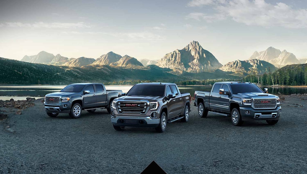 Gmc Lineup Trucks Suvs Crossovers And Vans 2019 Gmc Trucks Lineup Sierra Hd Canyon