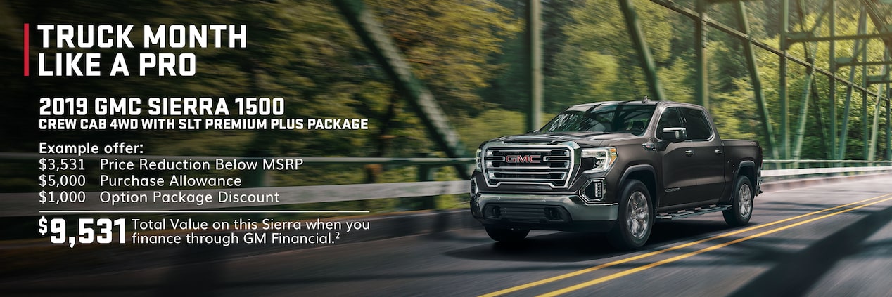 Truck Month Like A Pro: 2019 GMC Sierra 1500 Offers