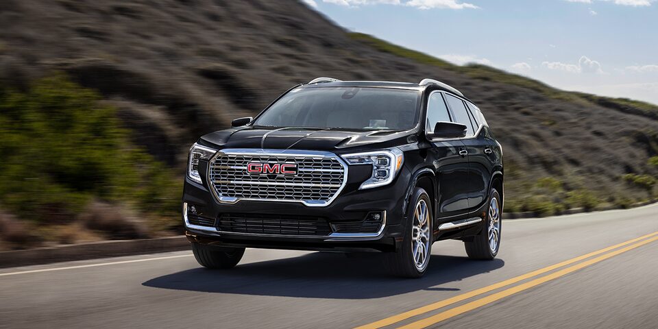 The GMC Terrain Denali Driving On-Road