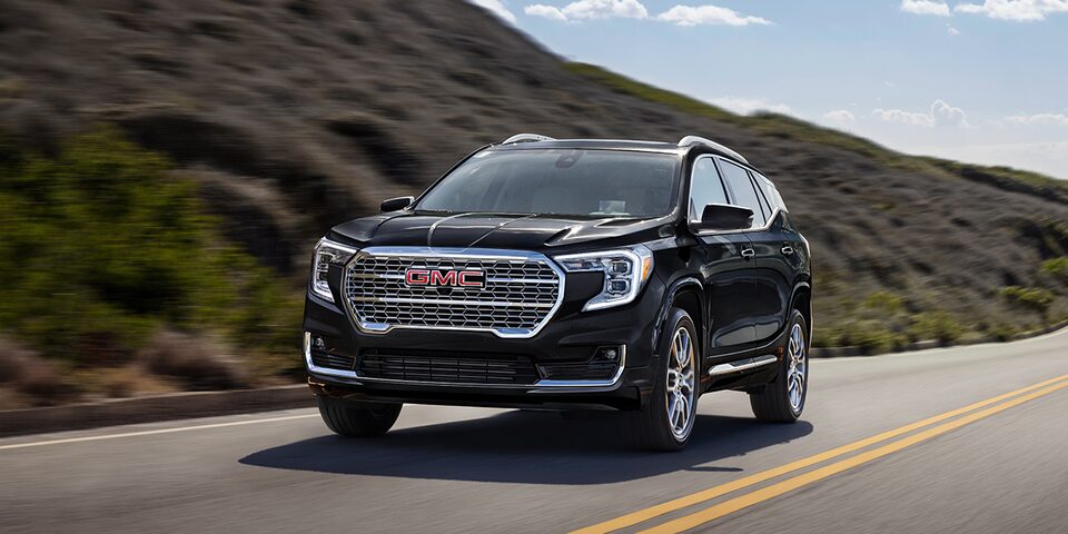 The GMC Terrain Denali Driving On-Road
