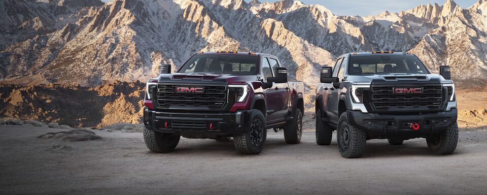 The GMC Sierra LD Denali Parked On-Road