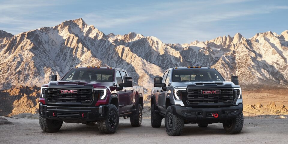 The GMC Sierra LD Denali Parked On-Road