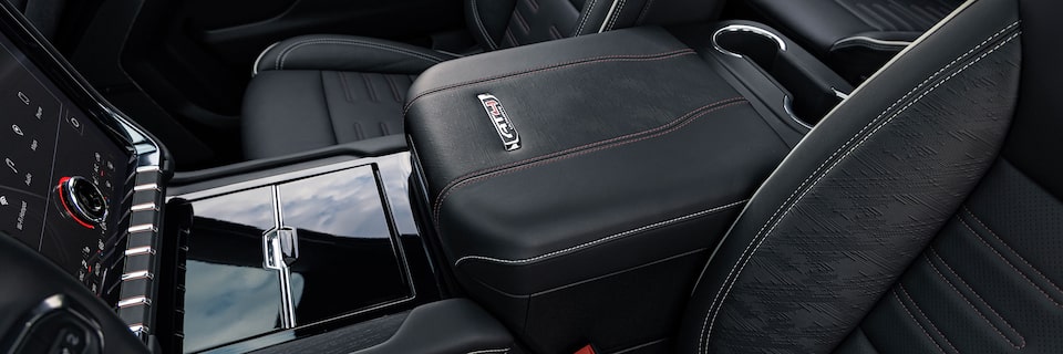 Interior View of the GMC Yukon Center Console