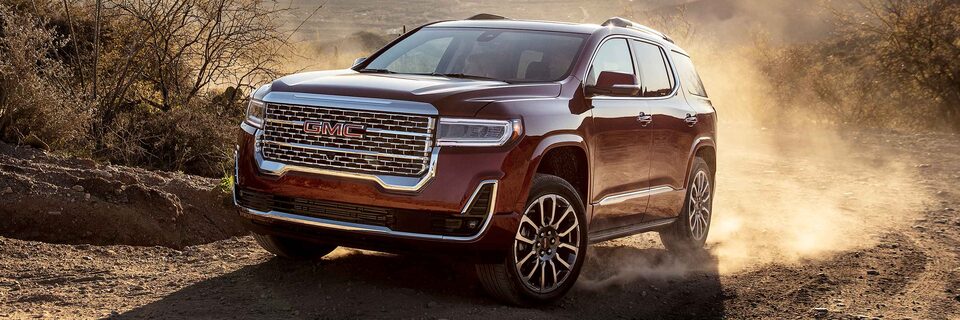 2022 GMC Acadia SUV Off-Roading