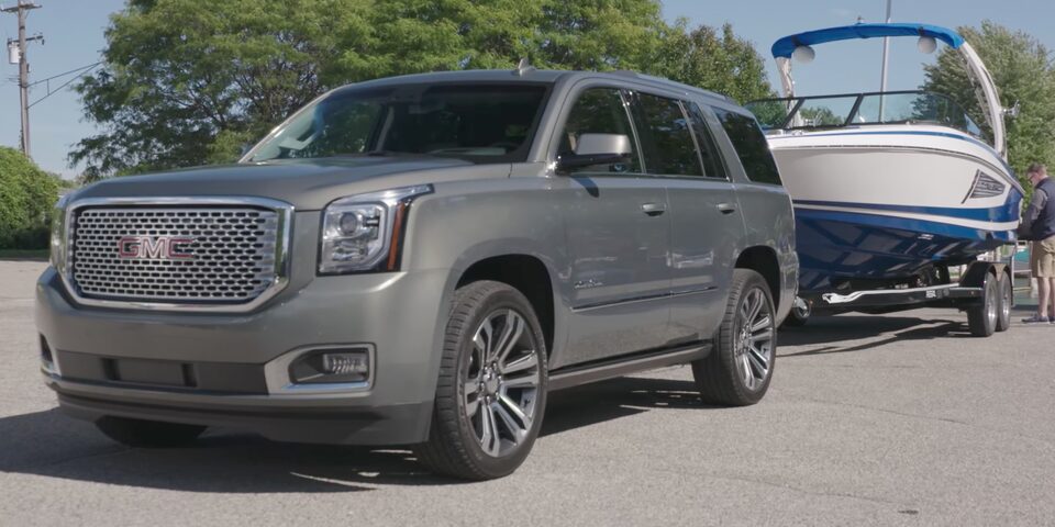 Video of GMC Yukon Trailering a Boat