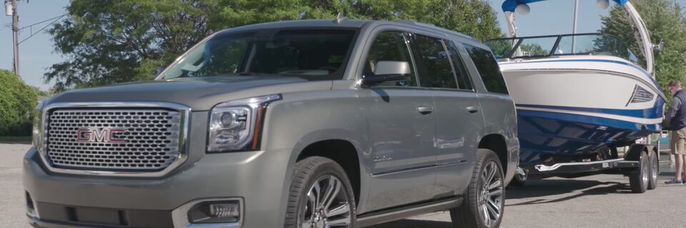 GMC Yukon Trailering a Boat