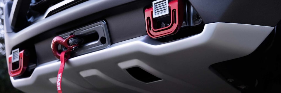 Integrated winch on the GMC Canyon AT4