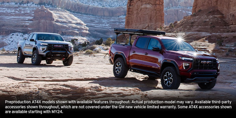 the gmc canyon at4x blazes new trails for mid-size trucks