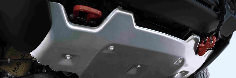The Rear Skid Plate on the Powerful GMC Canyon AT4X