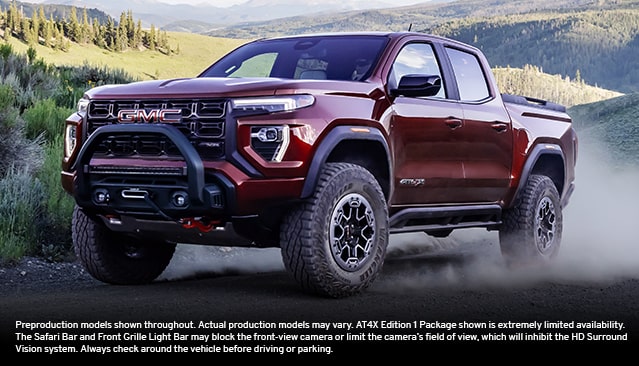 THE MOST ADVANCED OFF-ROAD MID-SIZE TRUCK IS HERE: MEET THE FIRST EVER 2023 GMC CANYON AT4X