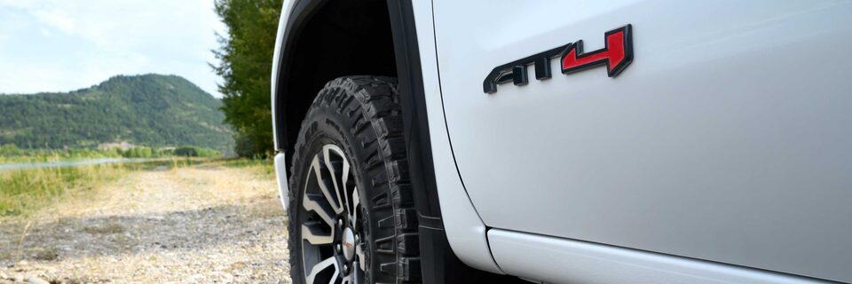 2020 GMC Sierra AT4 Badge