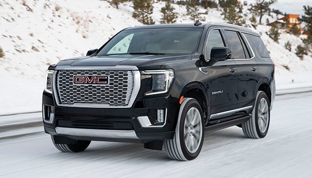 How to Prepare Your Buick or GMC for Winter
A GMC Yukon Denali on a snowy road