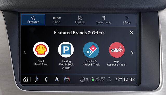 GMC Life In-Vehicle Marketplace 