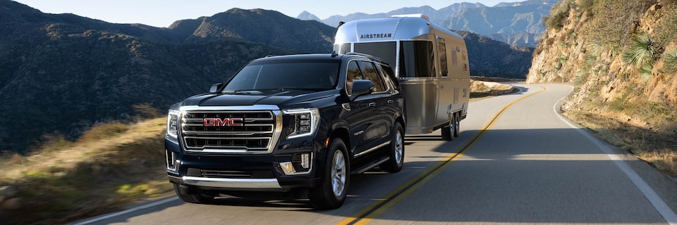 TOW WITH CONFIDENCE AND CONTROL WITH GMC YUKON’S TRAILERING TECHNOLOGIES