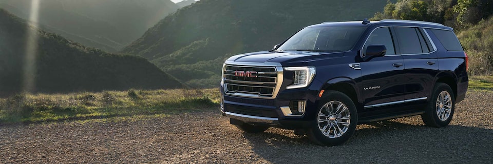 2020 GMC Yukon Denali in Satin Steel Metallic Masthead