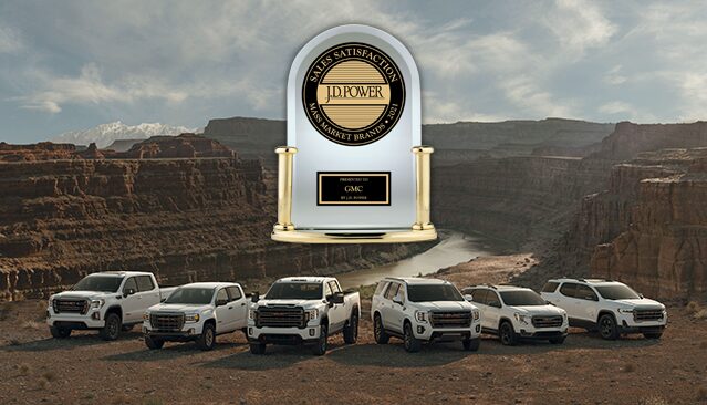 GMC Awarded 2021 J.D. Power Sales Satisfaction Award