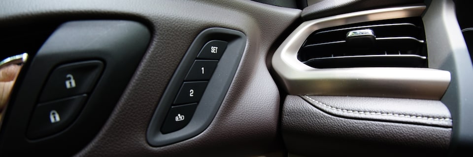 GMC Life: programable memory seat functions identify the driver number