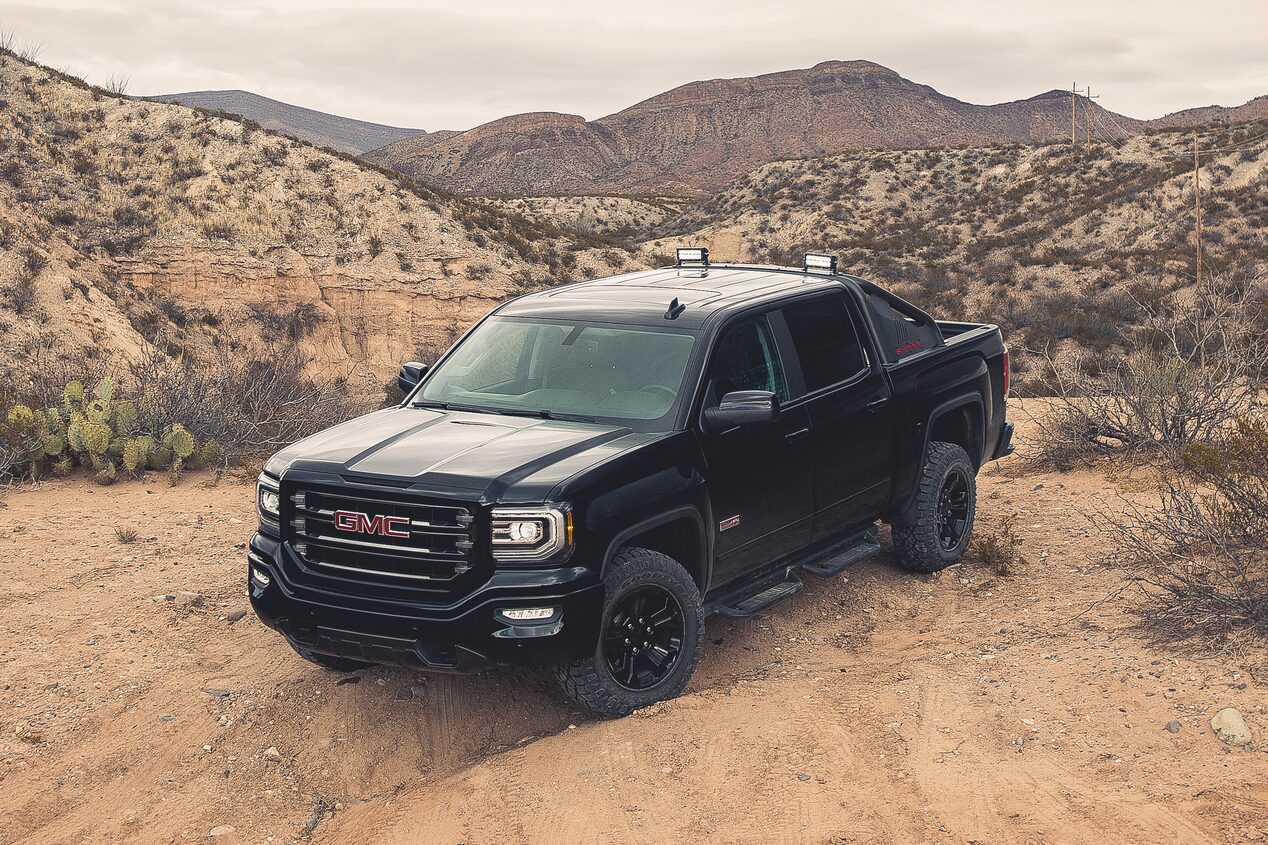 Introducing The Sierra 1500 All Terrain X Gmc Life Gmc Life Sierra 1500 All Terrain Top Shot