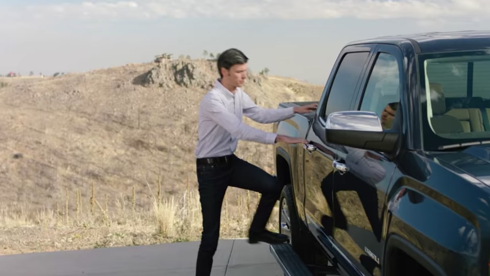 GMC life sierra 1500 denali engineering explained tri mode power steps.