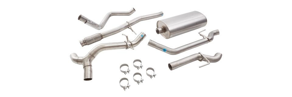 GMC Sierra AT4 Off-Road Package Exhaust System