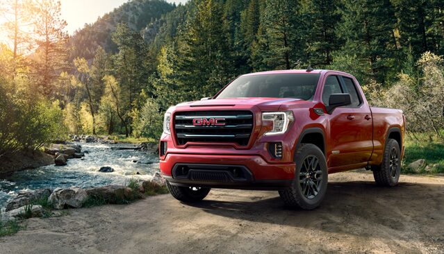 Image showing the 2019 GMC Sierra 1500 Elevation Edition pickup truck in its natural habitat. 