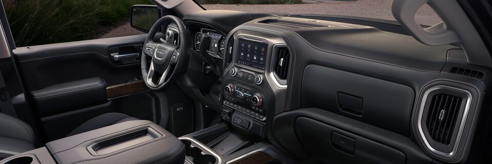 2020 GMC Sierra Heavy Duty Pickup Truck Front Dash Interior