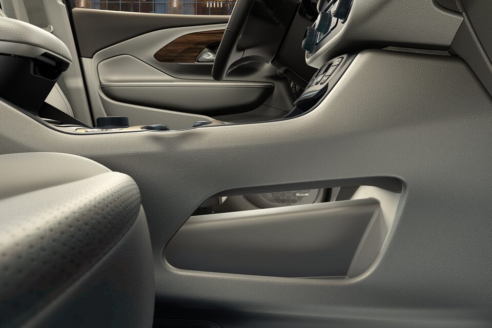 GMC life terrain eps console storage.
