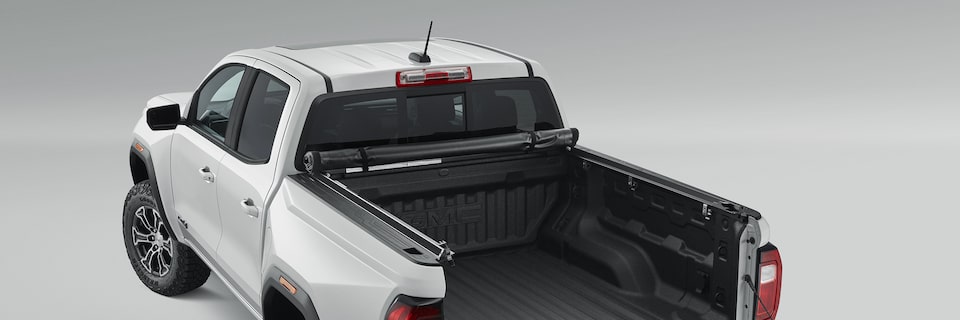 GMC life tonneau cover roll up cover.