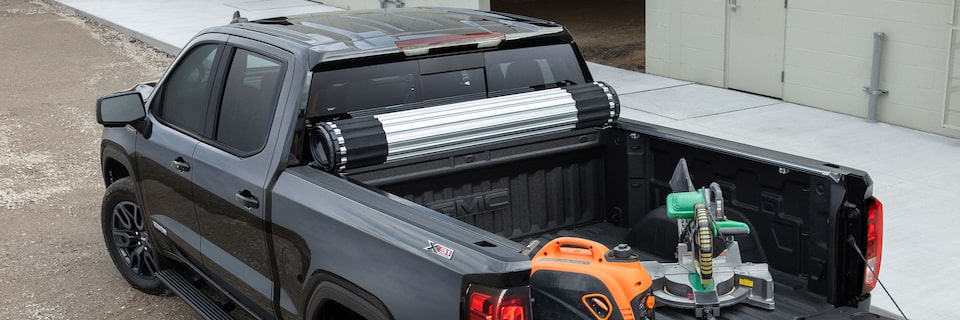 GMC life tonneau cover rollling cover.