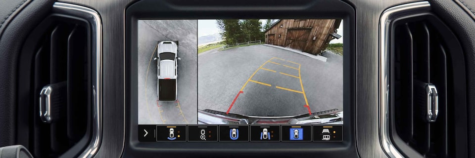 GMC Sierra Standard Rear-View Camera with Surround View