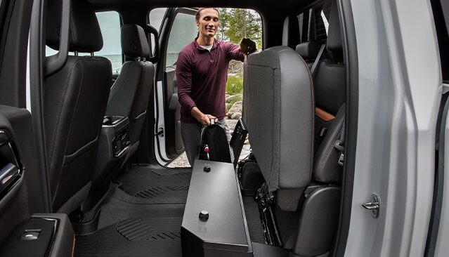 MAXIMIZE CARGO SPACE AND GET ORGANIZED WITH GMC ACCESSORIES