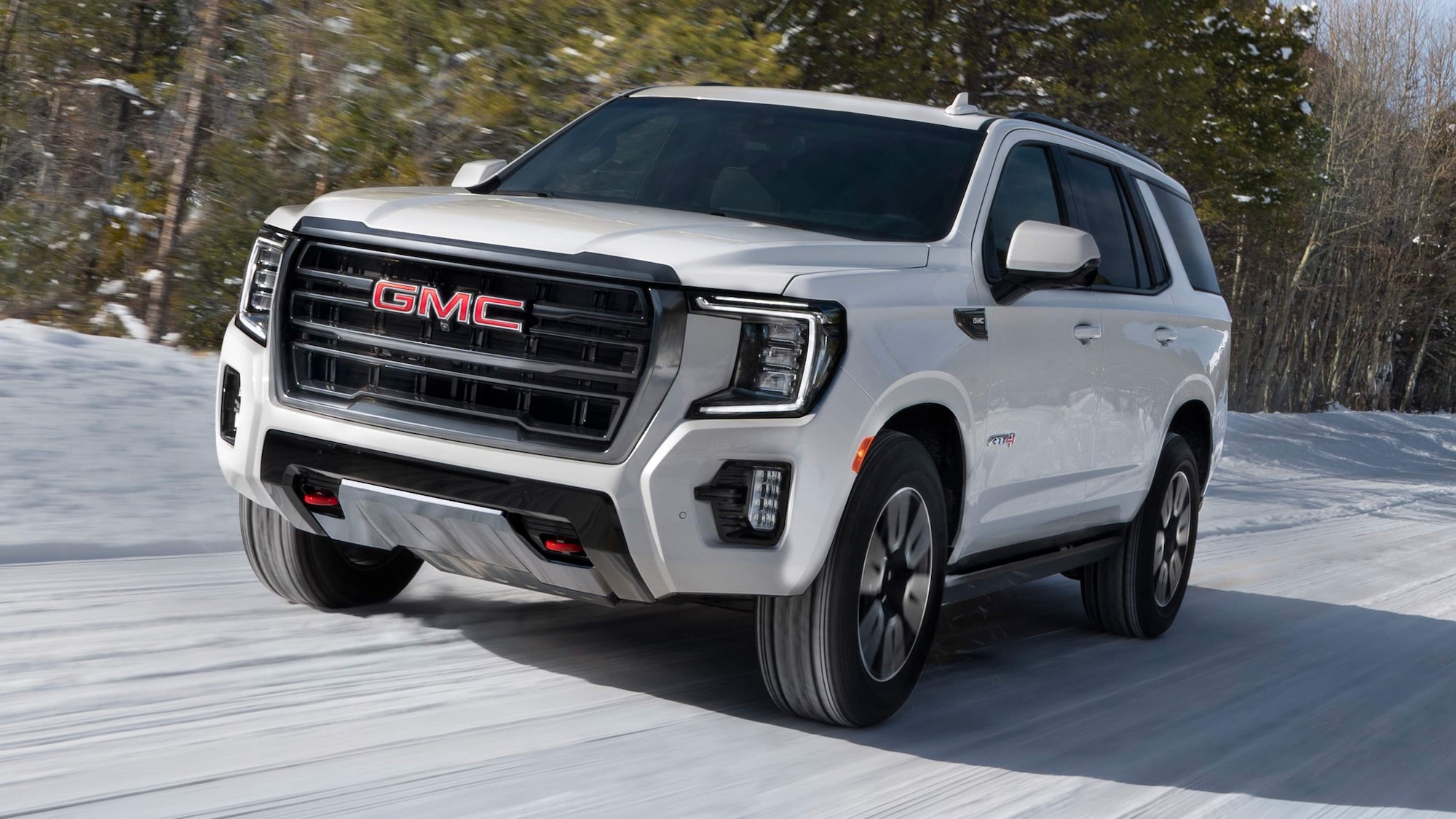 GMC AT4 SUVS ADD OFF-ROAD MUSCLE TO ANY SNOW DAY