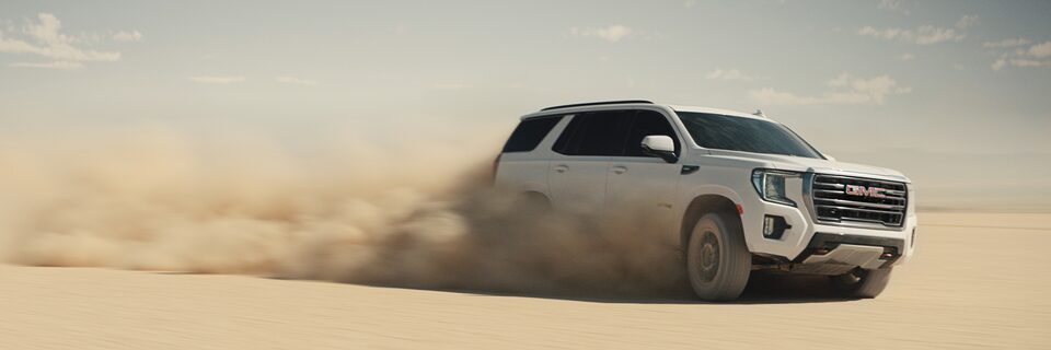 2021 GMC Yukon Full-Size SUV Front Side Exterior View