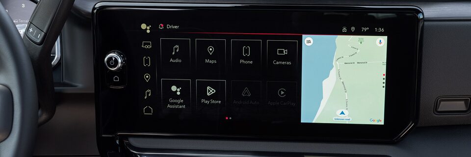 GMC INFOTAINMENT WITH GOOGLE BUILT-IN COMPATIBILITY OFFERS A SEAMLESS, HANDS-FREE DRIVING EXPERIENCE