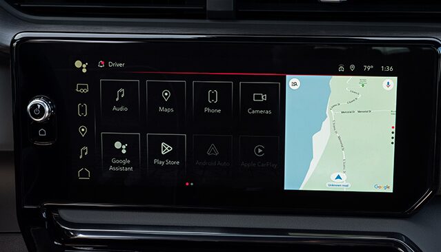 GMC INFOTAINMENT WITH GOOGLE BUILT-IN COMPATIBILITY OFFERS A MORE SEAMLESS, HANDS-FREE DRIVING EXPERIENCE