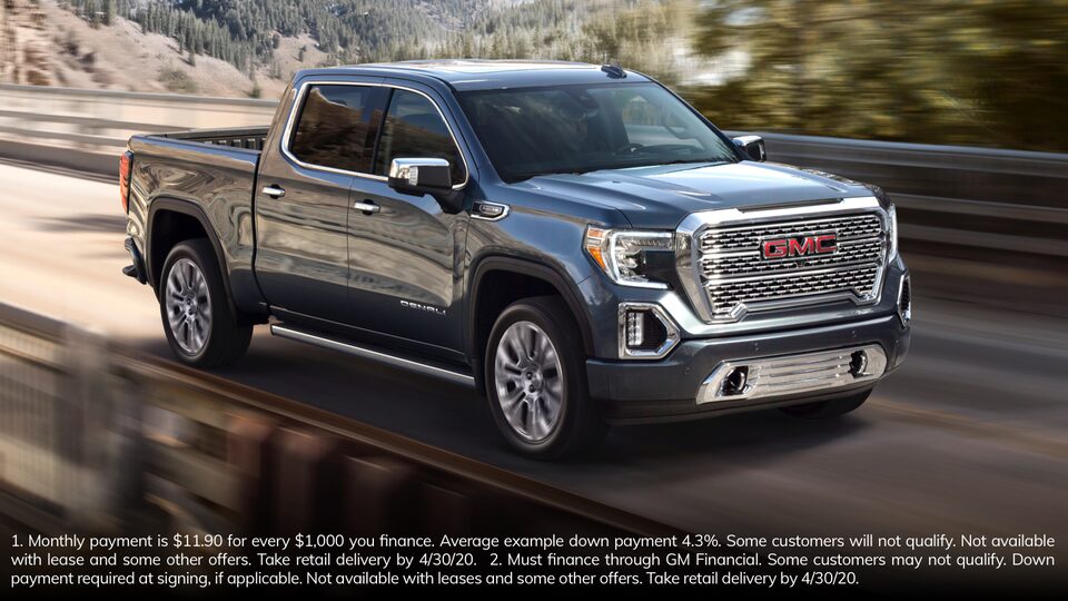 GMC Sierra Denali Front Passenger Side Exterior