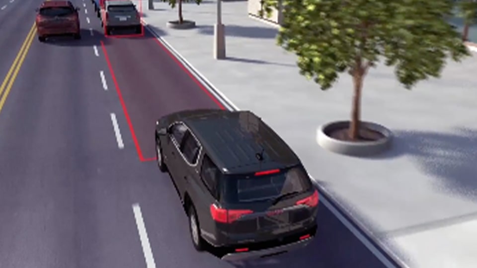 Safety: low speed forward automatic braking