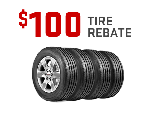GMC Certified Service $100 Tire Rebate