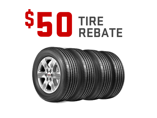 GMC Certified Service $50 Tire Rebate
