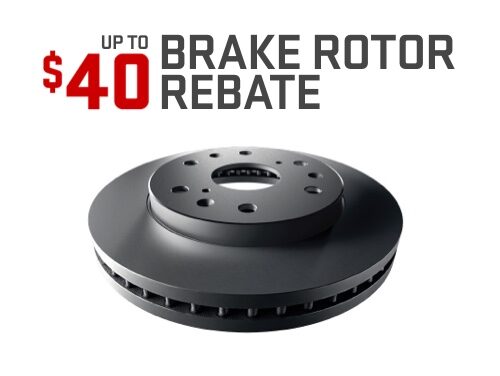 GMC Certified Service Up To $40 Brake Rotor Rebate