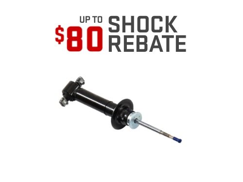 GMC Certified Service Up To $80 Shock Rebate