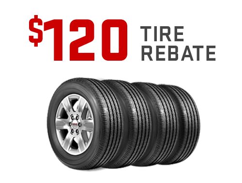 GMC Certified Service $120 Tire Rebate