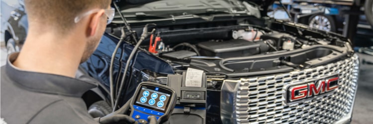 ACDelco Gold Battery being installed by a Certified Service technician