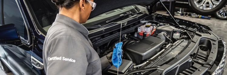 Oil Change Information from GMC Certified Service