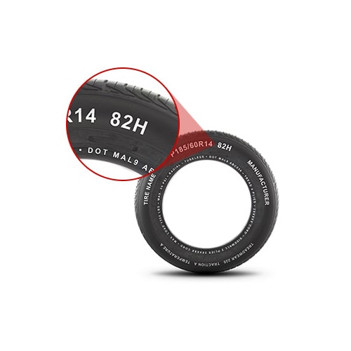 Where to find the Load Index on your GMC tires