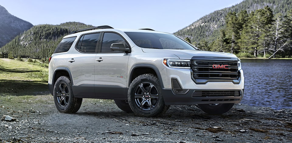 GMC Acadia Midsize SUV protected by 36,000 mile bumper-to-bumper warranty