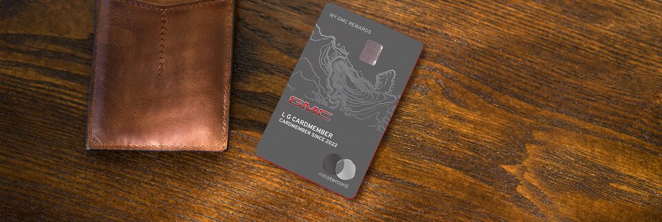 My GMC Rewards Card